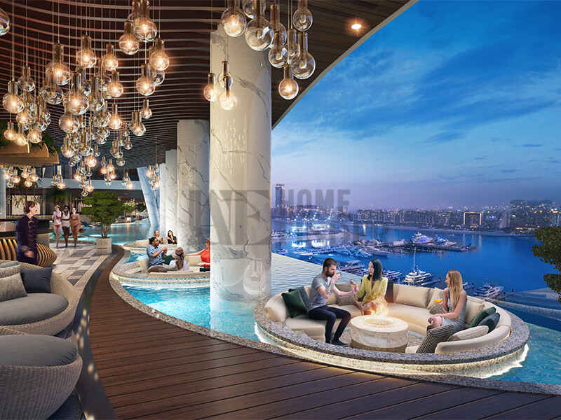 Property for Sale in  - DAMAC Bay 2,Dubai Harbour, Dubai - Stunning Panoramic View | Seafront Luxury Apartment